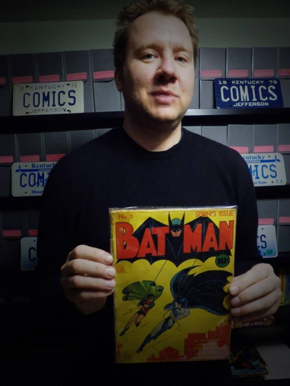 „Anfang des Jahres habe ich mit Comic-Legende Don Rosa in Kentucky gedreht. Seine Sammlung war unglaublich. Da wollte ich dann gern Batman Nr. 1 berühren.“
